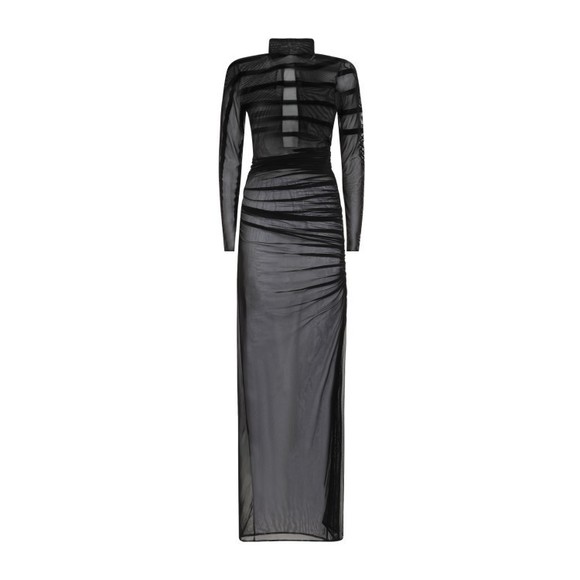 Jean Paul Gaultier Dresses & Skirts - Jean Paul Gaultier Turtleneck With Flock Gaultiere And Mariniere Dress - NWT
